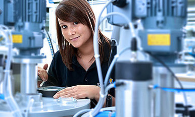 A working student at an A310